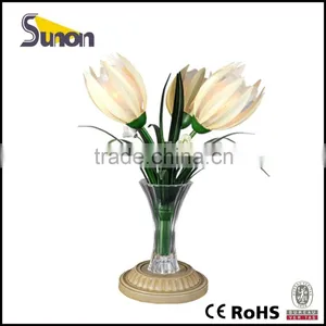 ST1022-1 Artistic Countryside Style Wrought Iron Reading Table Lamp thumbnail-1