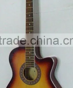 38" Acoustic Guitar (cutway) thumbnail-1