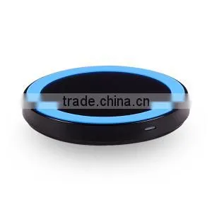 Best Selling Round Small Design Wireless Charger for Samsung s6 thumbnail-1