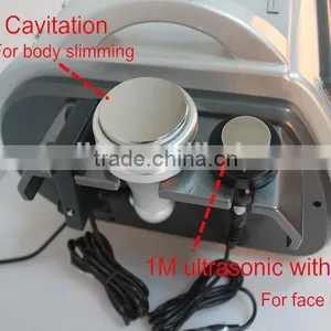 RUV500 Best Desktop Ultrasound Cavitation Slimming Skin Care Machine With Eight Polar Vacuum Rf Head 5 In 1 Cavitation Machine thumbnail-2