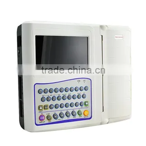 12-channel 12 Leads Portable ECG Machine Low Price thumbnail-2