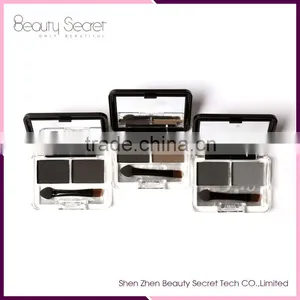 2 Multi Colors Waterproof Long-lasting Eyebrow Palette thumbnail-1