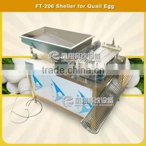 FT-206 Industrial Automatic Quail Egg Shell Breaking Machine/quail Egg Sheller for Sale /quail Egg Peeling Machine thumbnail-1
