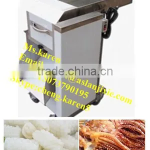 Sleeve-fish/Squid Roll Cutting and Carving Machine/High Quality Squid Roll Striping And Slicing Machine thumbnail-1