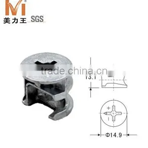 Furniture Connecting Fitting Minifix Connector Screws Cam Lock thumbnail-1