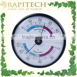 Round Mounted Thermometer Hygrometer thumbnail-1