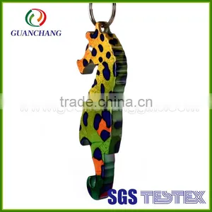 Cheap Custom Printed Logo Design Beer Bottle Opener Key Chain thumbnail-4