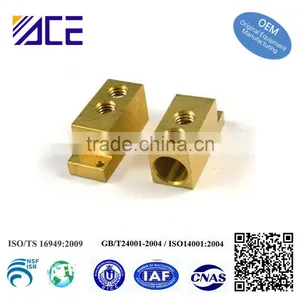 Machined Brass Electrical Terminal for Fittings thumbnail-1
