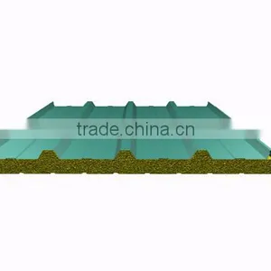 Best Fireproof and Waterproof Rockwool Sandwich Panel thumbnail-1