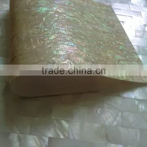 Japanese Abalone /paua Shell Flexible Wall Paper thumbnail-1