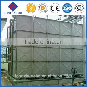 Large Volume Hot Dip Galvanized Steel Water Tank thumbnail-2