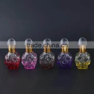 D0054 Roll Bottle Glass Bottle Aluminum Perfume Bottle Wholesale thumbnail-2