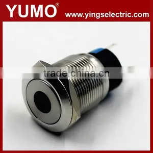 LA19-AJS 19mm 250VA C Led Medical Treatment Elevator Equipment Pushbutton Micro Switch Waterproof Metal Push Button thumbnail-1