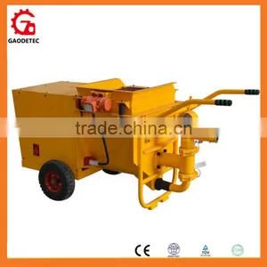 High Quality GMP35/30 Electric Power Piston Cement Mortar Plaster Sprayer With Factory Price thumbnail-1