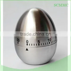 Egg Stalinless Steel Mechanical Kitchen Timer thumbnail-1