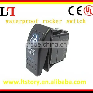 Car LED Light Waterproof Rocker Switch thumbnail-3