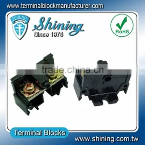 TA-040 Din Rail Type 600V 40A Male Female Screw Terminal Strip thumbnail-6