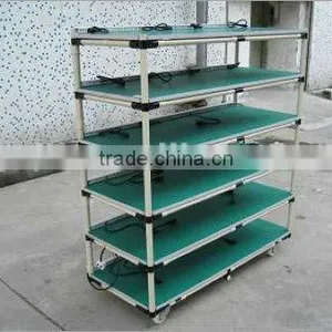 Hand Cart by Pipe Rack System thumbnail-1