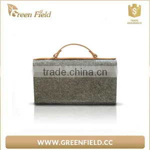 Recycling Wool Felt Tote Bags, Customized Felt Shopping Bag thumbnail-2