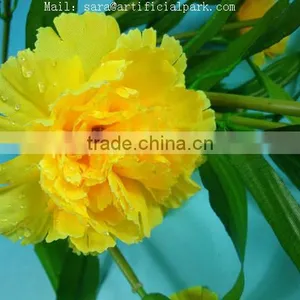 Artificial Carnations Flowers Plastic thumbnail-4