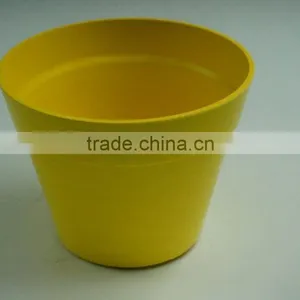 Enviromental Friendly Bamboo Fiber Flower Pot Seeding Pot thumbnail-5
