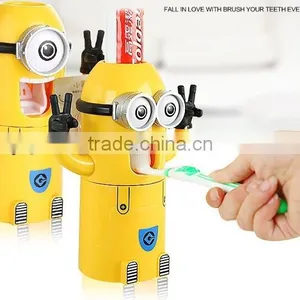 Wholesale Stock Plastic Toothpaste Squeeze + Cup +Toothbrush Holder thumbnail-1