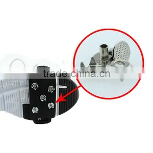 Factory Selling Silicone 5 Teeth Anti-slip Ice Gripper With Handy Velcro Straps thumbnail-5