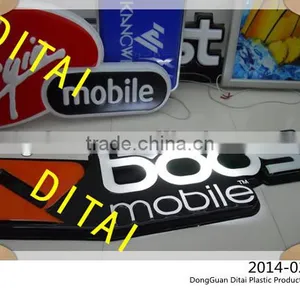 OEM Design Vacuum Forming Advertising Signs thumbnail-1