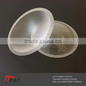 Plastic Clear Reticulate Lamp Cover by Vacuum Forming thumbnail-1