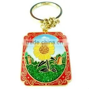 Soft Enamel Metal Keychain thumbnail-1