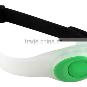 Custom Color Wholesale Personalized TPU Flashing Reflective Led Armband thumbnail-3