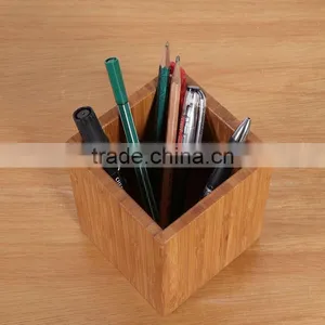 Multifunction Wood Desk Pen Holder thumbnail-4