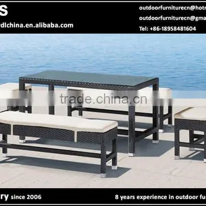 Outdoor Patio Rattan Bar Sets thumbnail-1