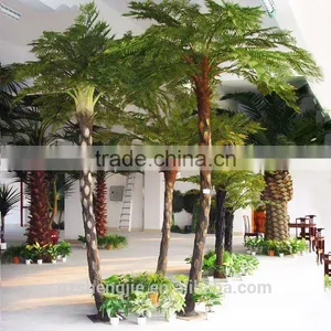 LXY080865 All Kinds of Plastic Palm Trees Decorative Artificial Sala Palm Tree for Sale thumbnail-1