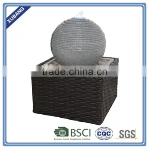 Tabletop Rolling Ball Fountain With Base thumbnail-1