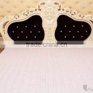 Luxurious Plain Color Silk Blanket With Sewing, 100% Handicraft in Vietnam, Blanket and Pillow Cover thumbnail-5