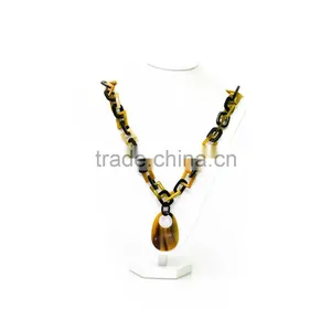Horn Jewelry - Chain Necklace Handmade in Vietnam. Hot Product for the Upcoming Season! thumbnail-4