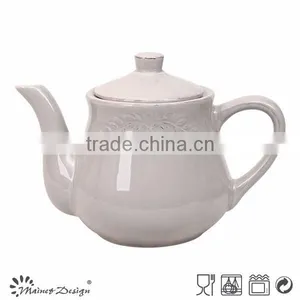 2015 Latest Design Teapot Set Relief, Stone Porcelain Teapot, High Quality Promotional Teapot thumbnail-1