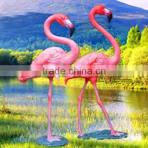 Life Size Pink Yard Garden Flamingo Statues for Sale thumbnail-2