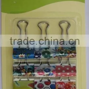 19mm Color Binder Clip With Logo Printing thumbnail-1