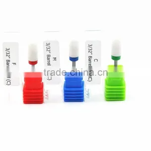 2.35mm Cuticle Clean Bit Art Salon Electric Drill Ceramic Nail Drill Bit For Nail Tools High Quality thumbnail-2