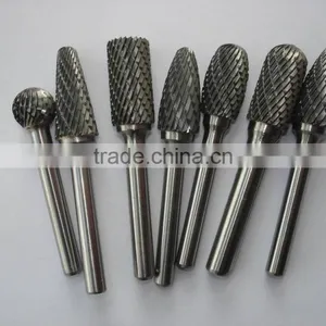 Double Cut Tungsten Carbide Rotary Burrs Cutting Tools By CNC Machine thumbnail-1