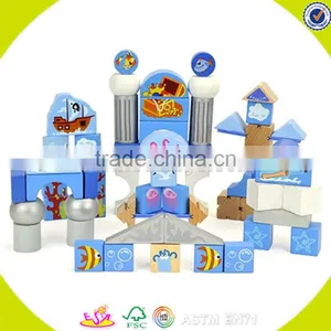 Wholesale Hottest Wooden Baby Building Blocks Toy Colorful Wooden Building Blocks Toy for Practical Ability W13A055 thumbnail-3