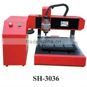 CNC Router Machine SH-3036 With X Y Working Area 300x360mm and Table Size 450x560mm thumbnail-1