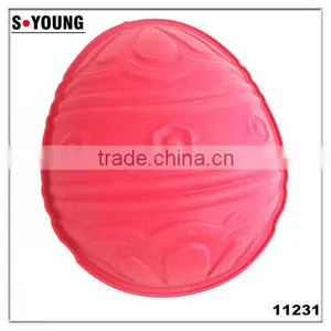 11231 Color Egg Shaped Silicone Cake Mold thumbnail-1