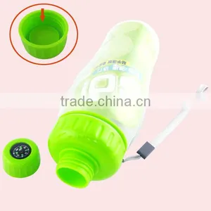 550ML New Design Fashional Plastic Sport Water Bottle With Compass thumbnail-3