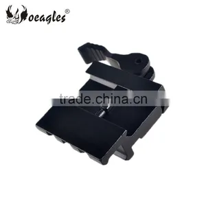 KC09 Tactical Gun Rail Adaptor 45 Degree Side 21mm Picatinny Rail Quick Detachable Weaver to Dovetail Rail thumbnail-3