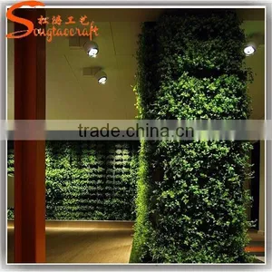 Hot Sale Plastic Outdoor Nature Green Wall Garden Decoration Plants Artificial Boxwood Hedge Artificial Hedge Fence thumbnail-1