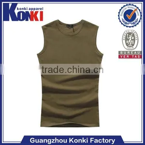Bulk OEM Top Brand Mens Blank Cotton Tank Top thumbnail-1