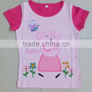 Custom Printed Kids T-shirts, Kids Short Sleeve Cute Printed High Quality T-shirt thumbnail-1